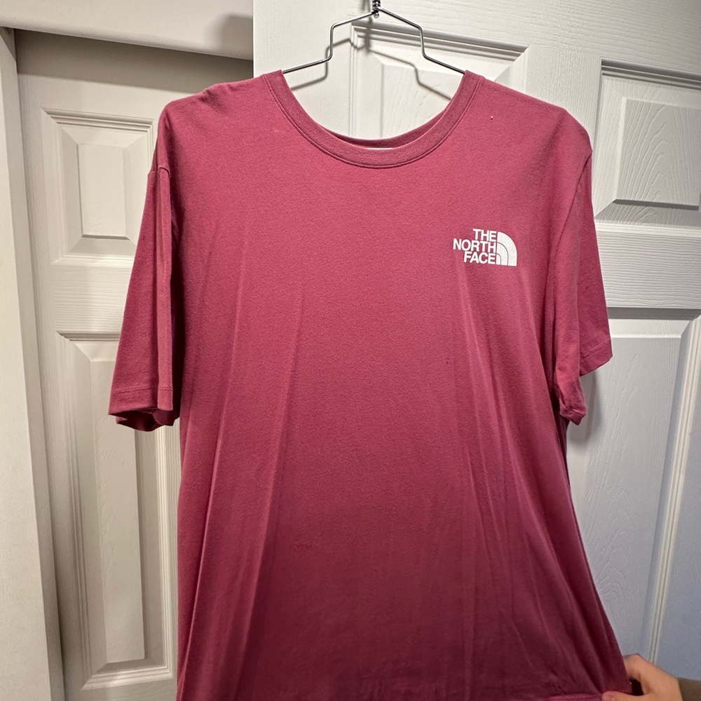 The North Face Men's Burgundy Short Sleeve Tee